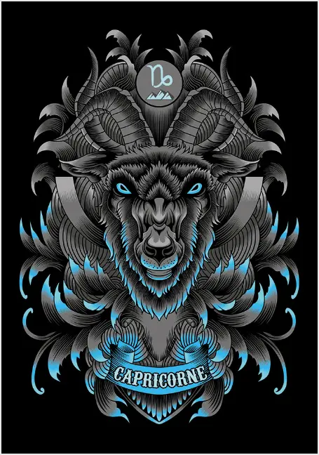 tasse Signe Astrologique capricorne