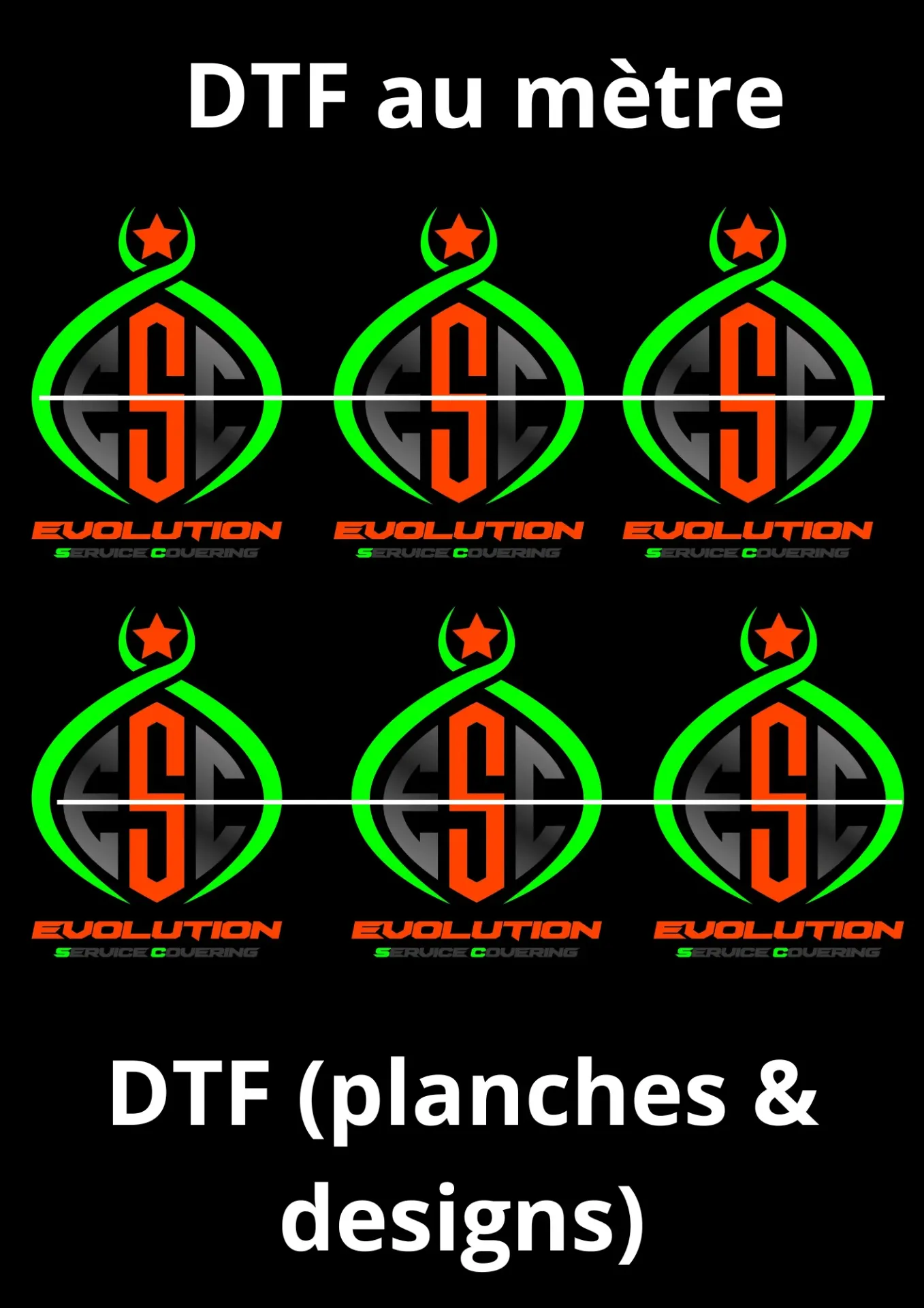 DTF au mètre
